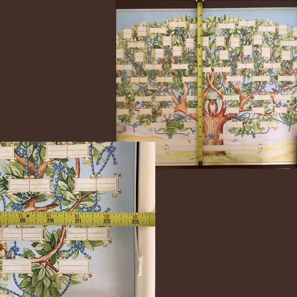 NWOT Genealogy / Family Tree Writable Paper Wall Chart - Picture 6 of 6